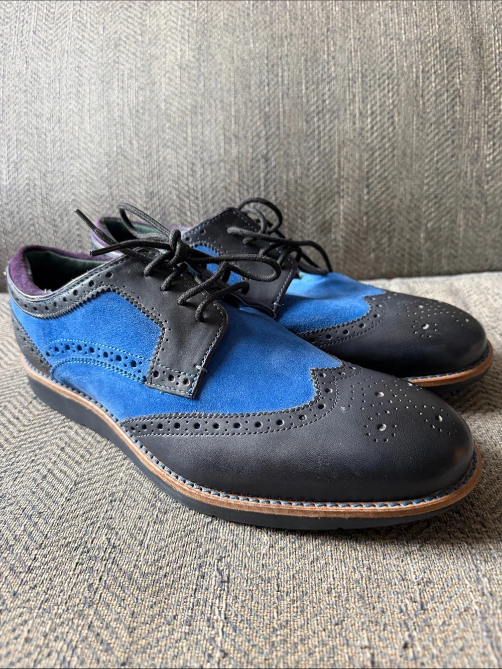 Ted Baker Treey Men’s Multicolored Oxfords Dress Shoes Size:10